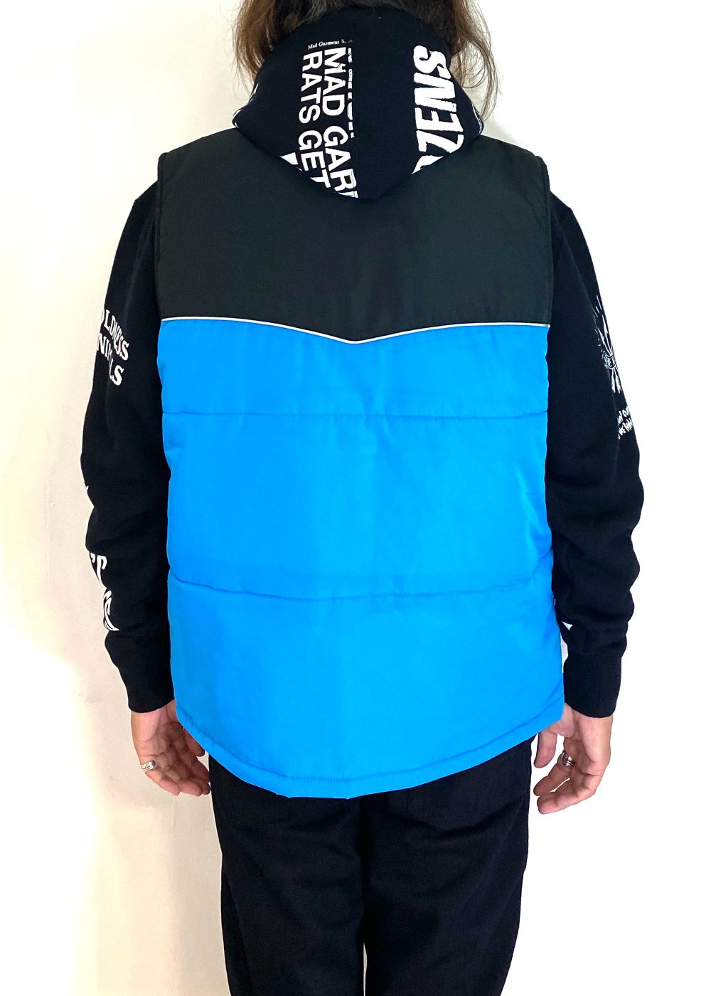 RACING VEST (BLUE×BLACK) / オリジナル レーシング ベスト