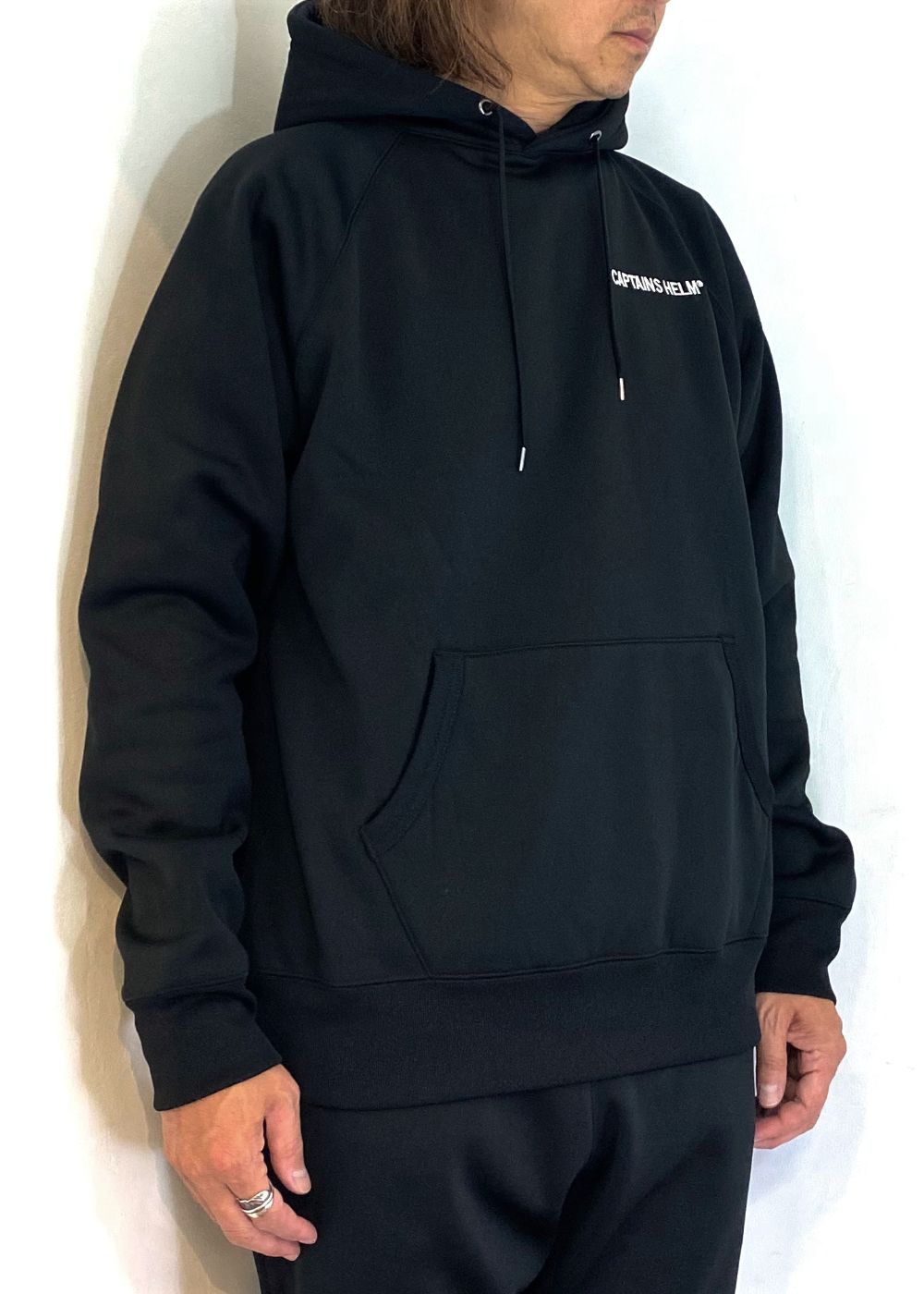 PLEASURE SEEKERS TEC HOODIE (BLACK) / セットアップ テック フーディー / セットアップ可能