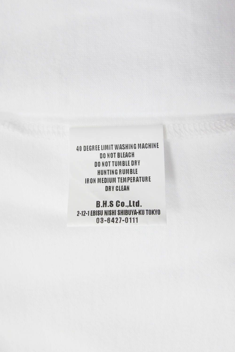 ×Hirotton TEE "OUR OWN WAY" (WHITE) / ×ヒロットン コラボT