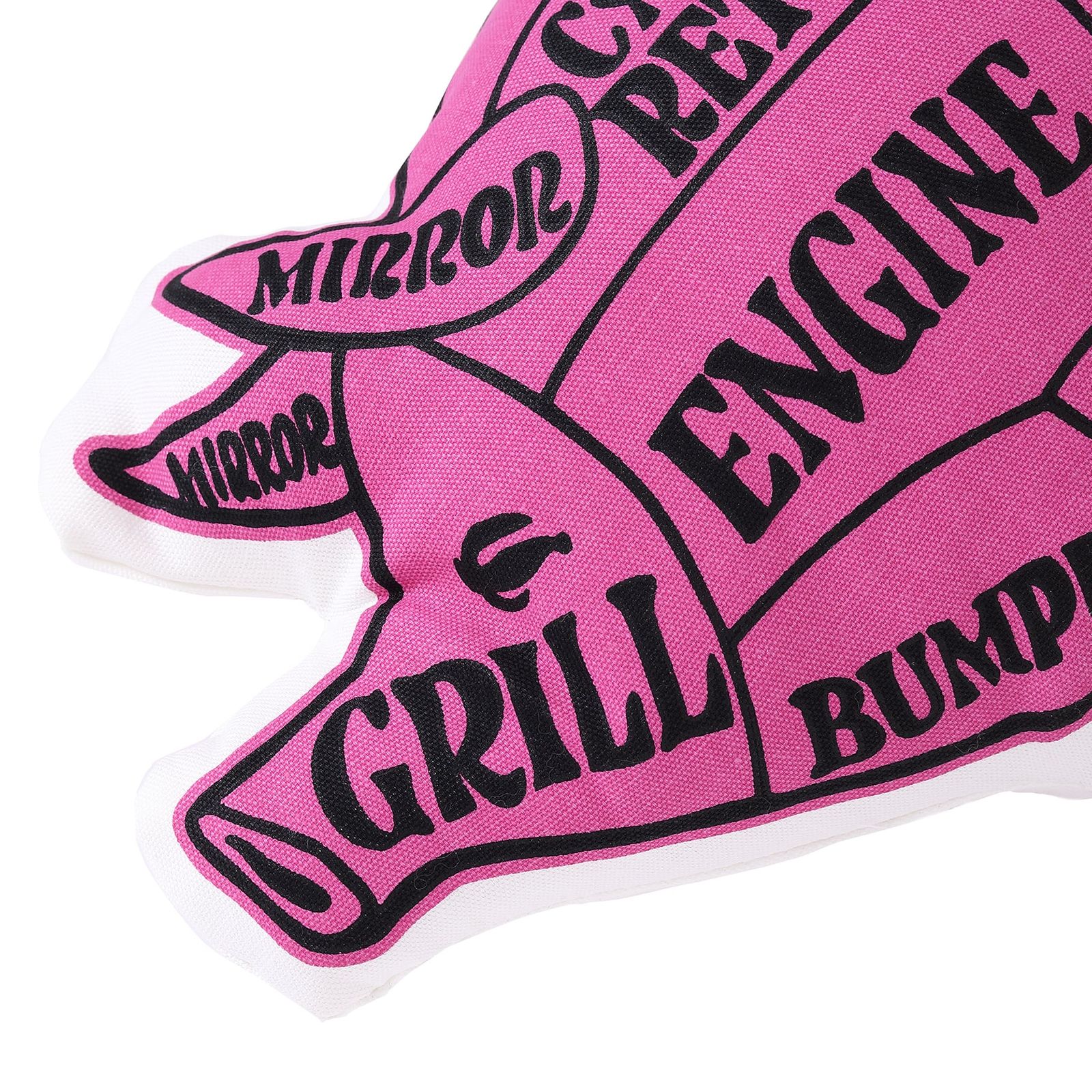 PORKCHOP GARAGE SUPPLY - PORK CUSHION (PINK/BLACK) / ポーク
