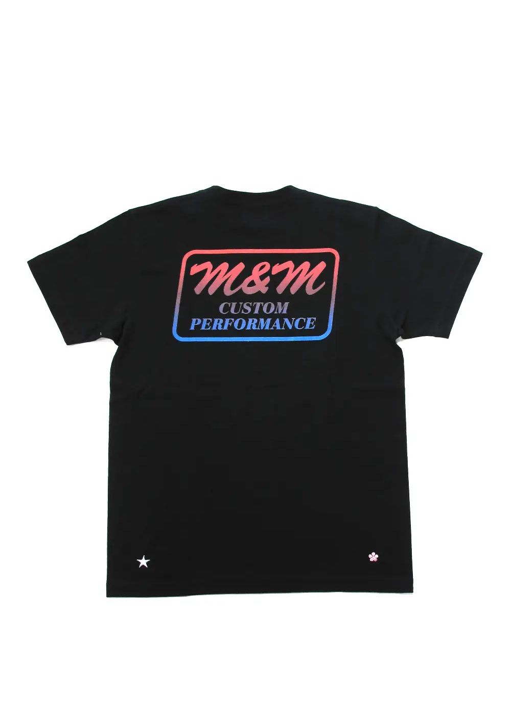 PRINT S/S TEE (BLACK) / ×TAMAGAWA DINER コラボT