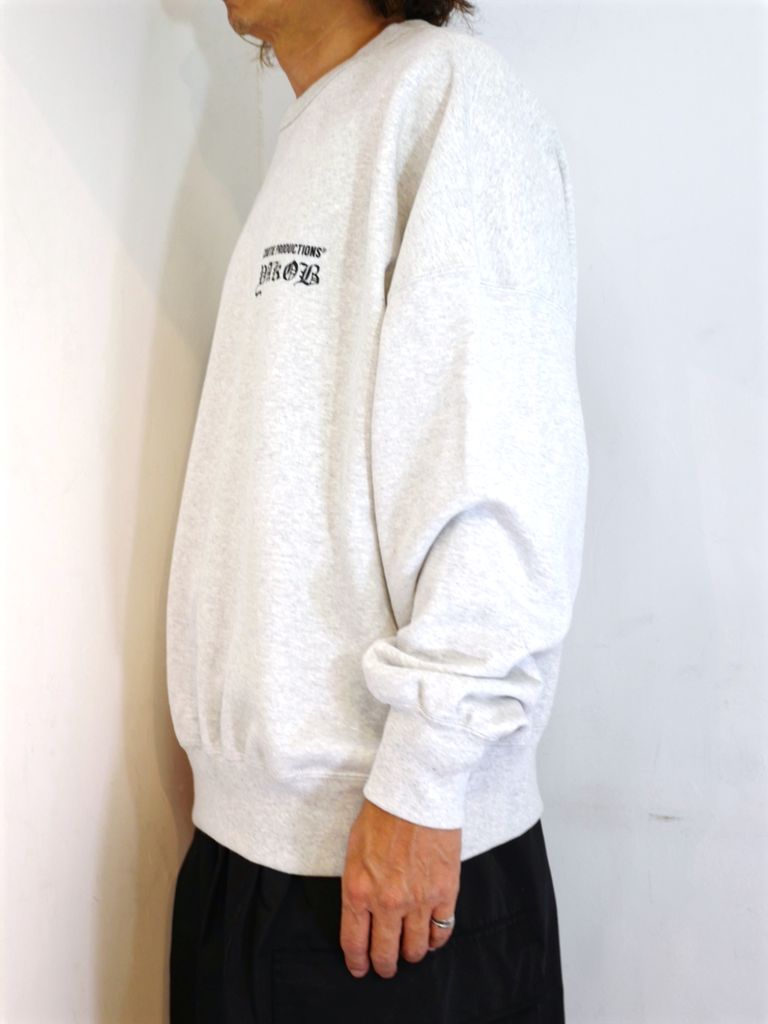 COOTIE PRODUCTIONS - Open End Yarn Sweat Crew (MARY) (OATMEAL 