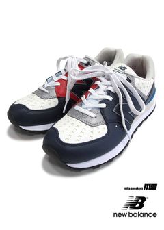 NEW BALANCE ML574WM (NAVY/RED) / ニューバランス コラボスニーカー