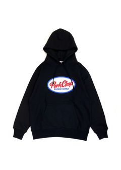 2nd OVAL HOODIE (BLACK) / 2nd オーバルロゴ スウェットパーカー