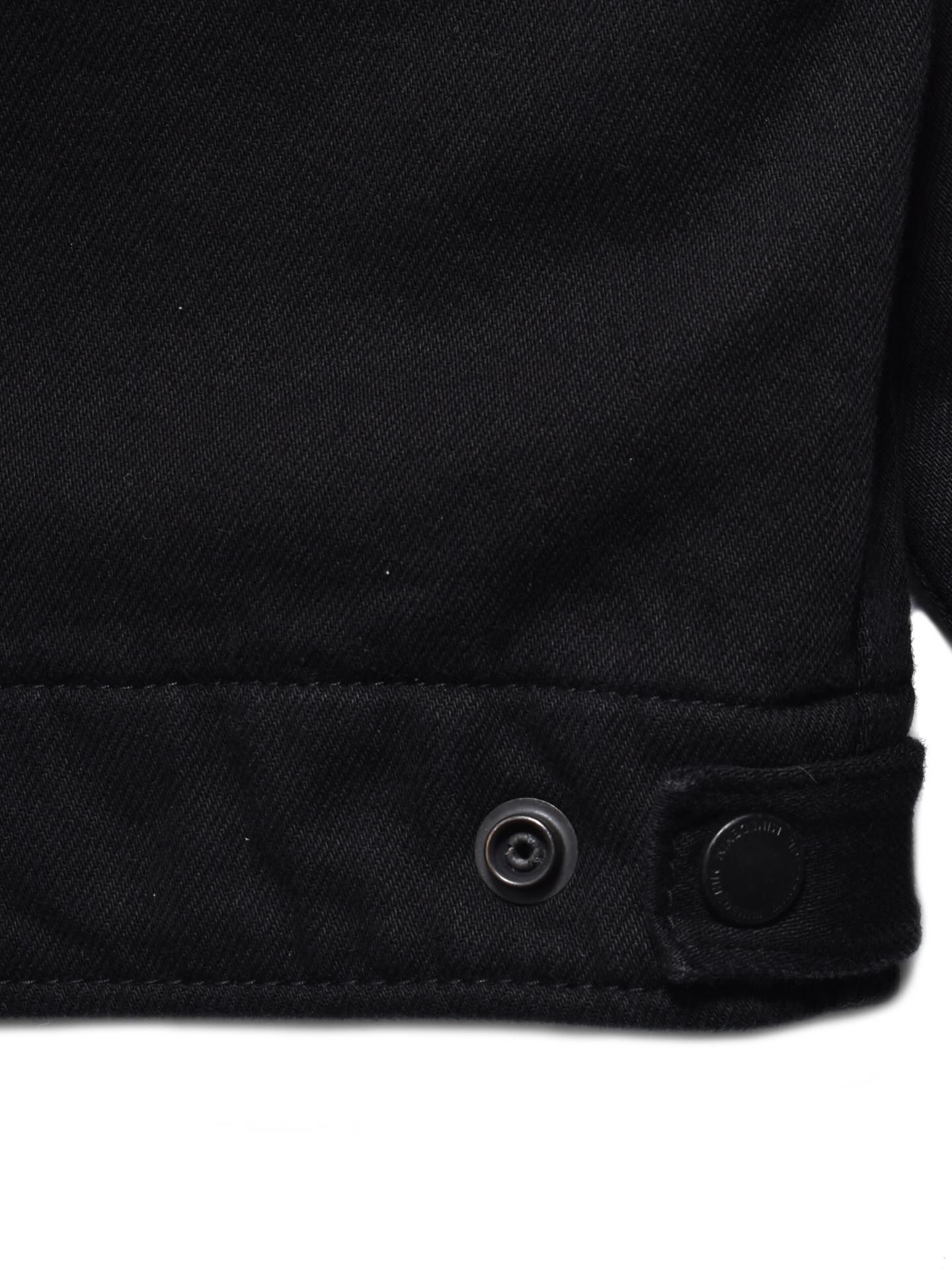 M&M CUSTOM PERFORMANCE × MINEDENIM Black Denim Detroit Jacket (BLACK) / × M&M カスタムパフォーマンス  コラボ ワーク ジャケット