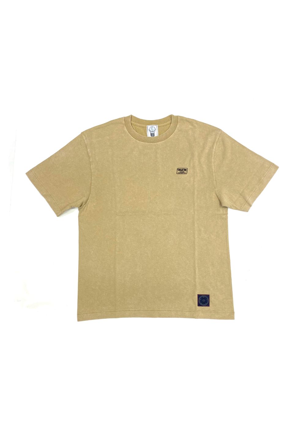 FADE WASH TEE (FADE BEIGE) / フェイド ウォッシュ Tシャツ