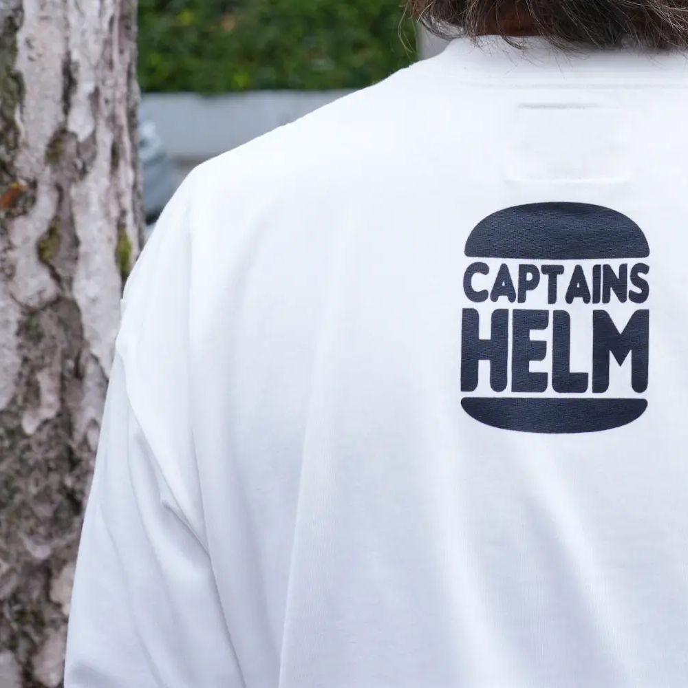 Y.W.R.A. LS TEE (WHITE) / オリジナル プリントロンT