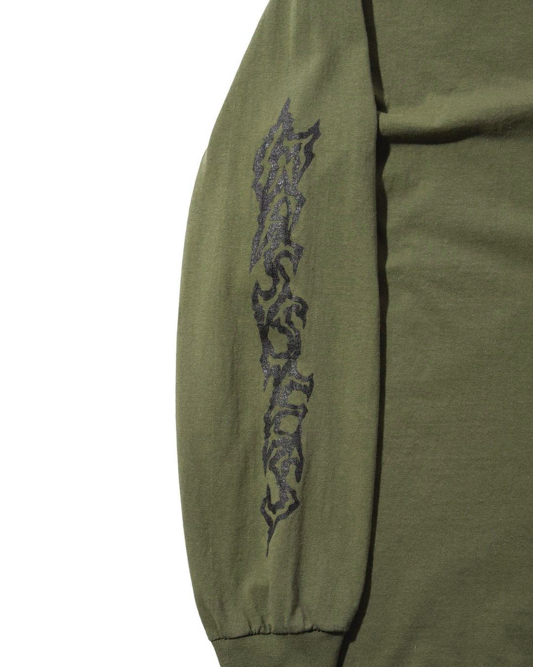M&M CUSTOM PERFORMANCE - PRINT L/S TEE (×MASSES) (OLIVE) / マシス ...