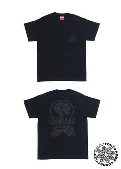 ×THC S/S TEE (BLACK) / TOKYO HEMP CONNECTION コラボポケT