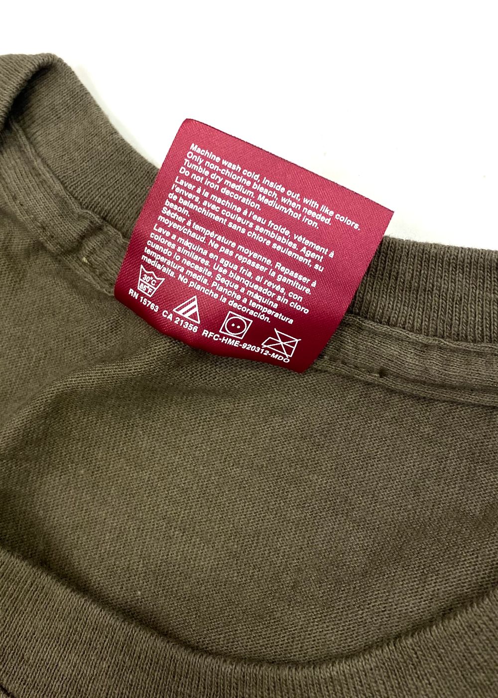 AND S/S Tee (OLIVE DRAB) / ロゴ プリントTee