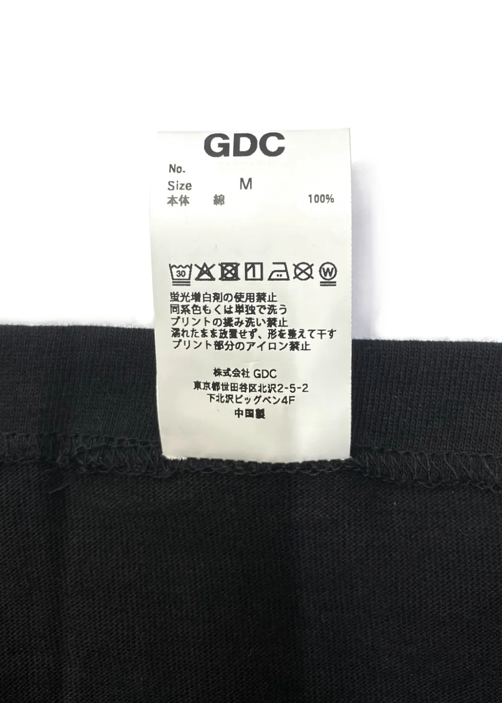 【Bjork by Kevin Cummins×GDC】Color Tee (BLACK) / ×Bjork by Kevin Cummins コラボ Tシャツ
