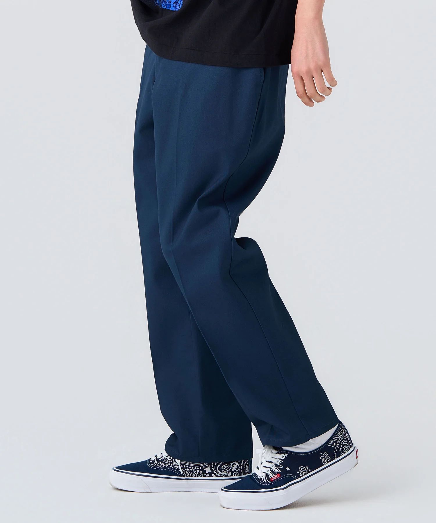 DICKIES 10L TC PANTS "THUNDERS" (D.NAVY) / ディッキーズ コラボ チノパンツ