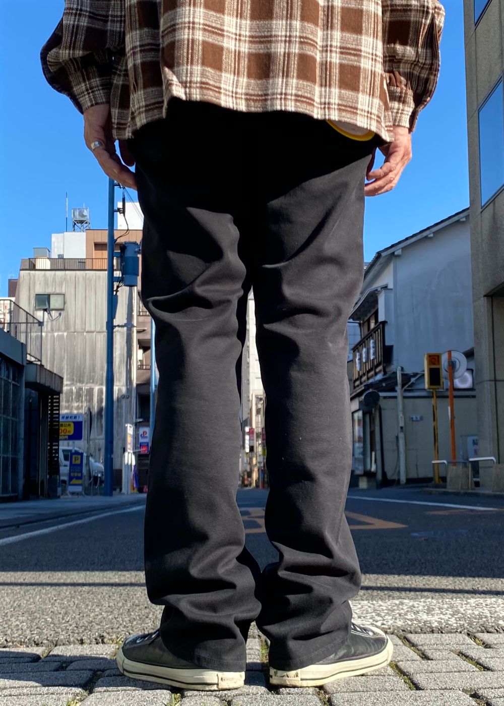 【Dickies×GDC】5 Pocket Pants (BLACK) / ディッキーズ コラボ パンツ