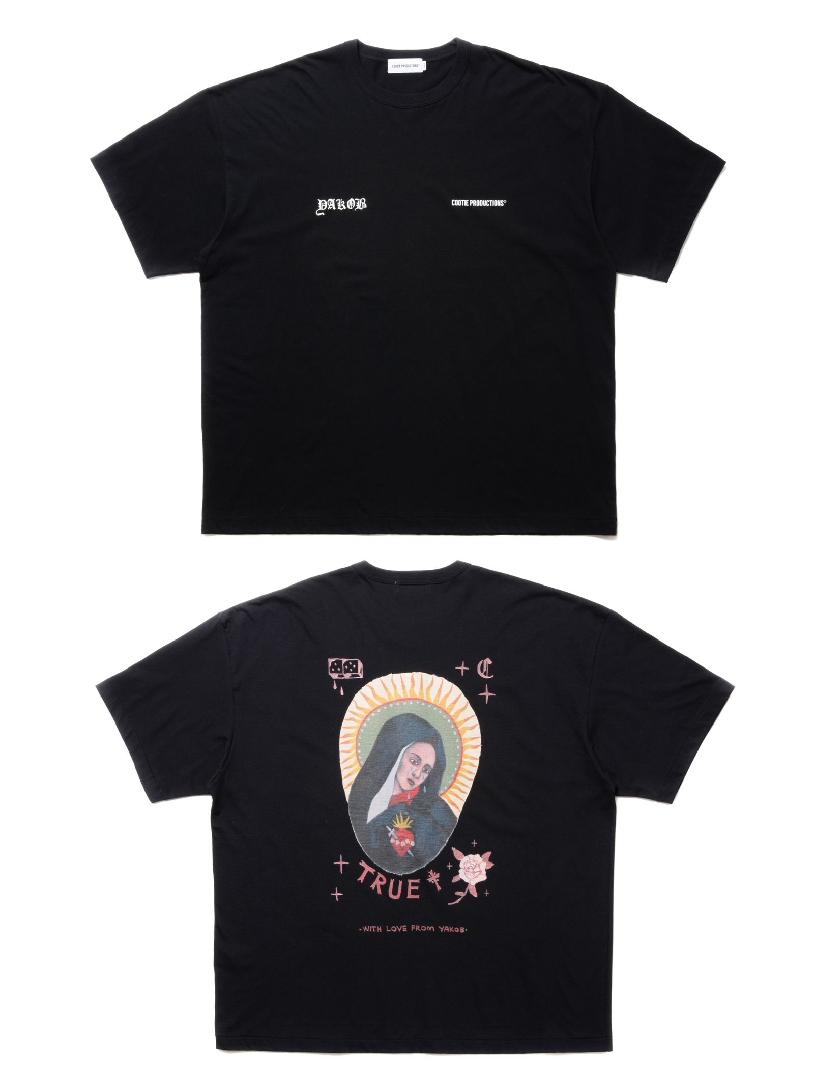COOTIE PRODUCTIONS - Print S/S Tee (DONE) (BLACK) / Jakob Morley コラボ Tシャツ |  LOOPHOLE