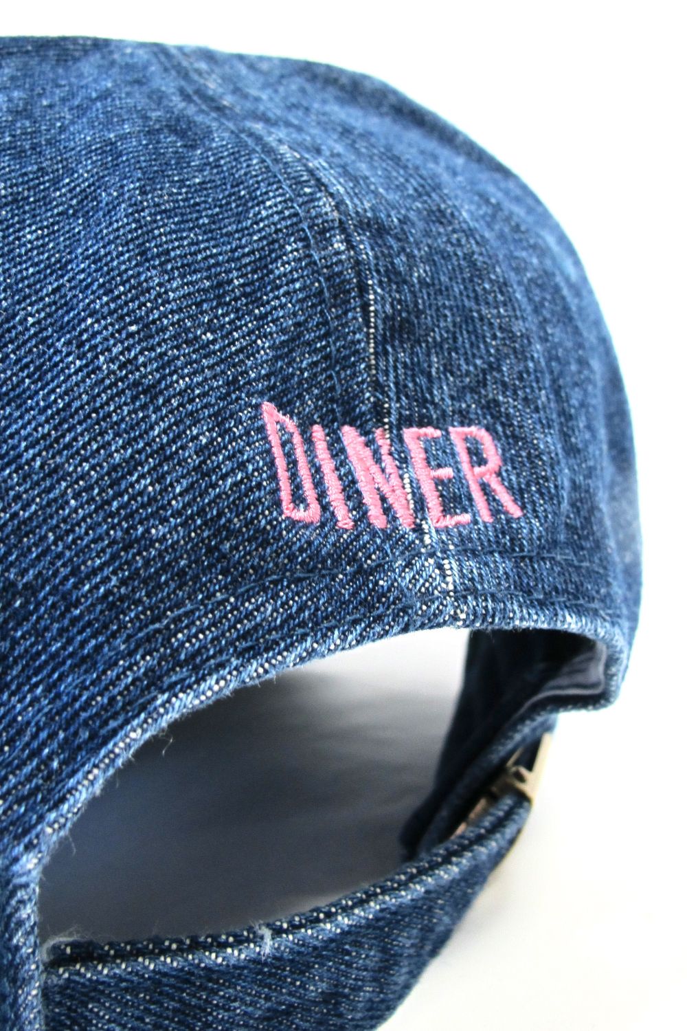 COTTON CAP (DENIM BLUE) / ×TAMAGAWA DINER コラボキャップ