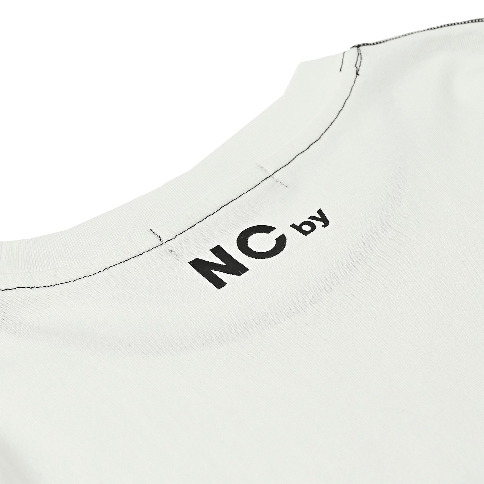 ロゴプリントLS TEE (WHITE)