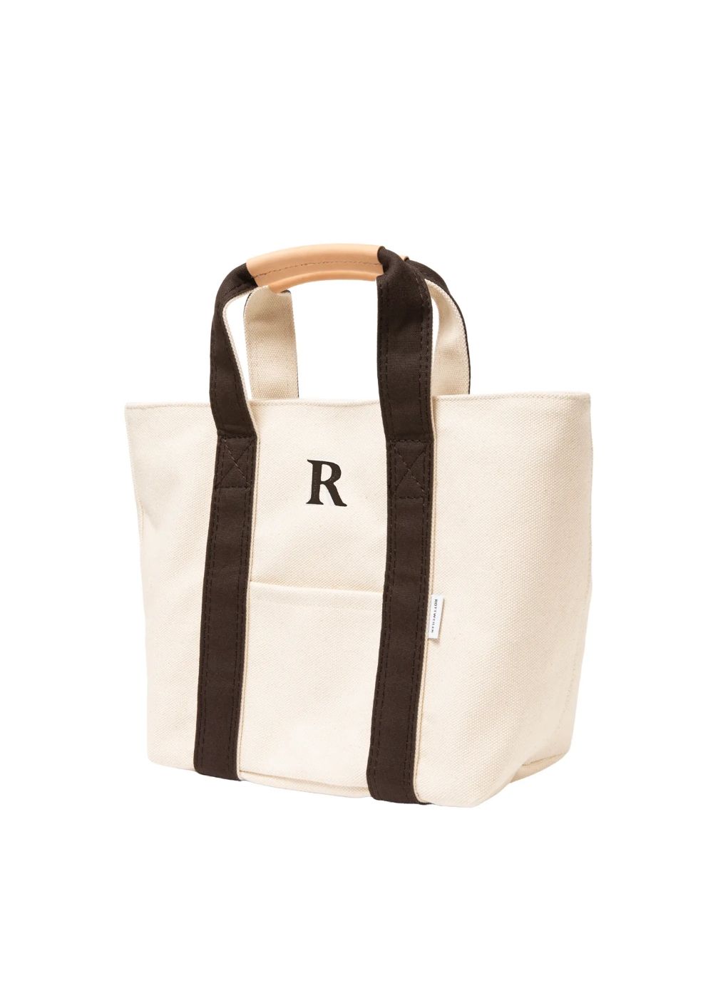 R9 MIDIUM TOTE BAG (IVORY) / 定番 キャンバス トート バッグ