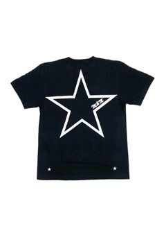 Edge Star Pocket Tee (BLACK) / バックプリント ポケットTシャツ