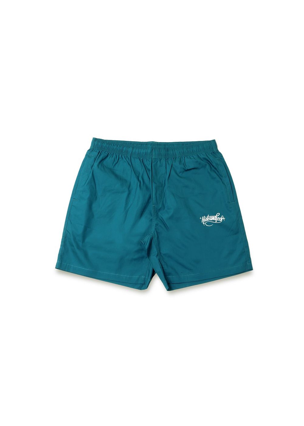 Cursive Logo Beach Short (GREEN) / プリント イージーショーツ