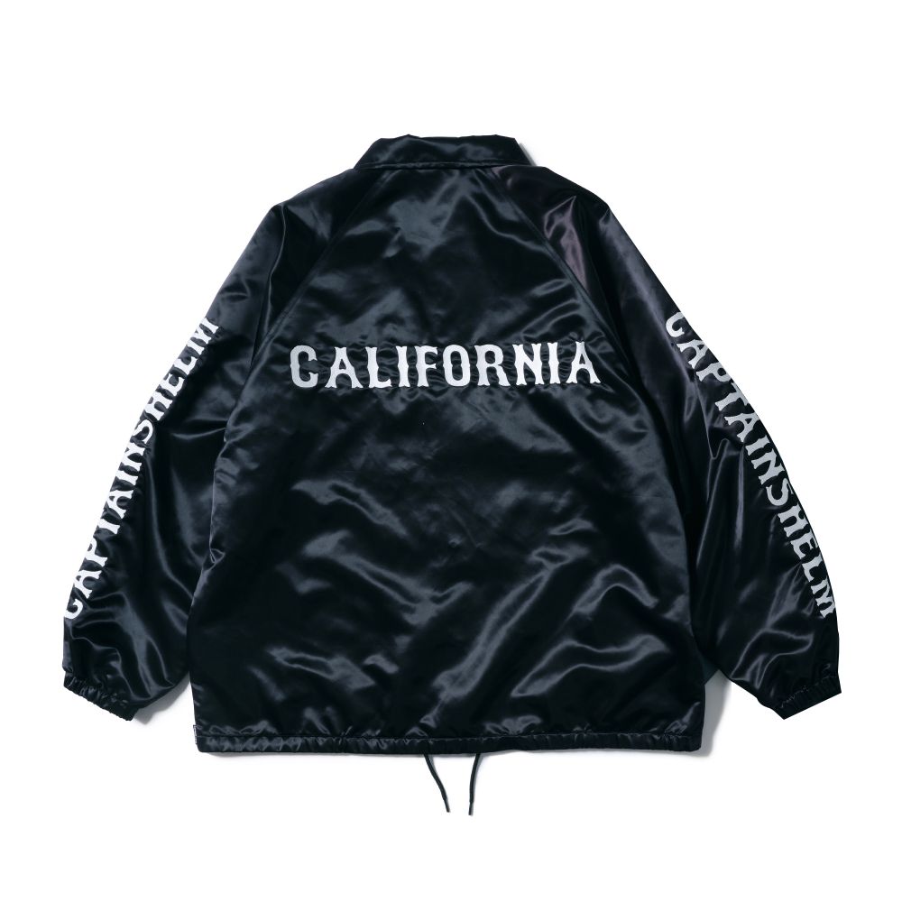 CAPTAINS HELM - CH CALIFORNIA COACH JKT (BLACK) / ロゴ刺繍 コーチ 
