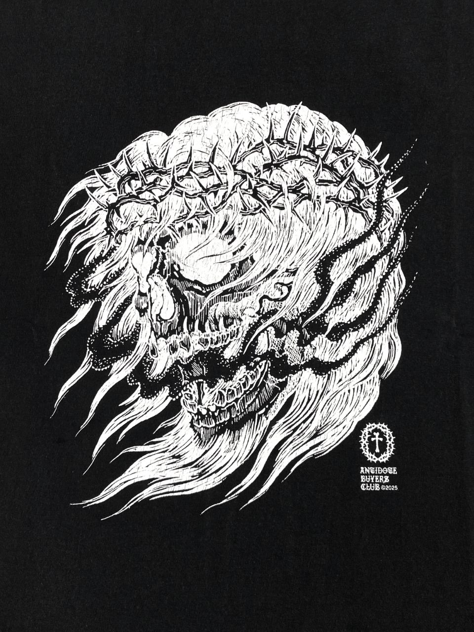 送料関税込み[ANTIDOTE]Tシャツ★日本未入荷★大人気★新作★ ANTIDOTE BUYERS CLUB - Fade Wash S/S Tee (Skull Jesus