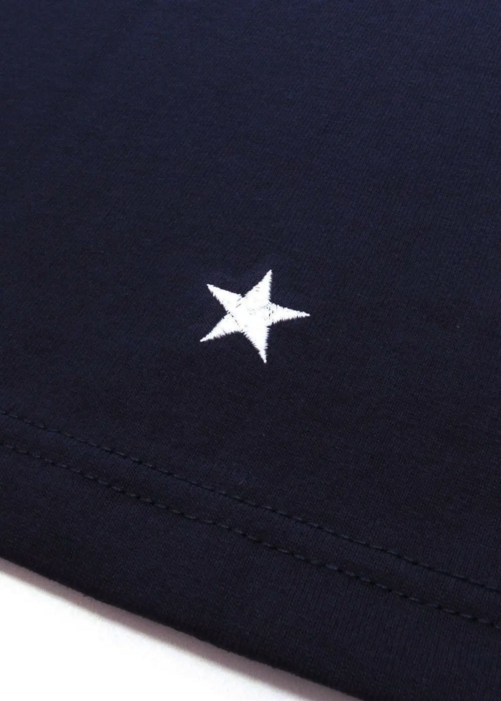 【ラスト1点】PRINT TEE (NAVY) / ロゴ プリント Tシャツ