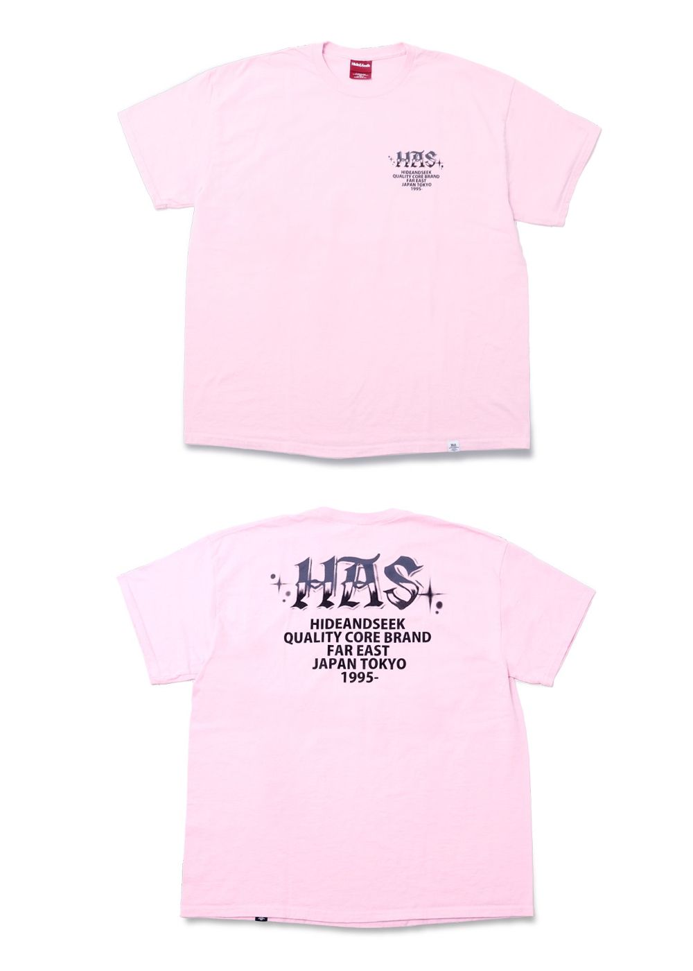 N.L.U. S/S Tee (Back) (PINK) /  プリントTee (バック)