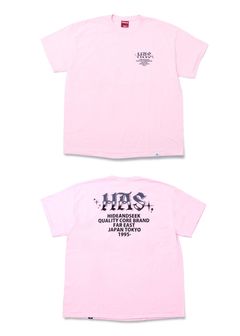 N.L.U. S/S Tee (Back) (PINK) /  プリントTee (バック)