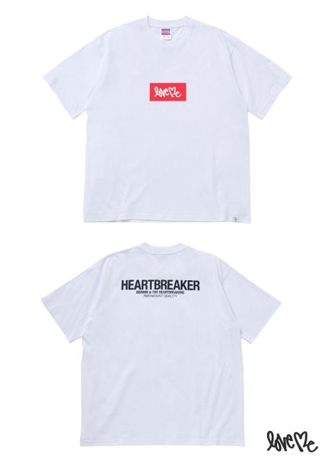 S/S LOVE ME LOGO TEE "HARBOUR" (WHITE) / カーティス・クリグ コラボ Tee