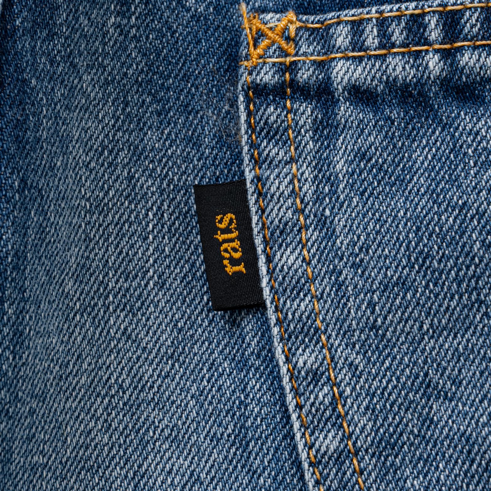 VINTAGE WASH DENIM PANTS (GRAY) / ヴィンテージ ウォッシュ デニム パンツ