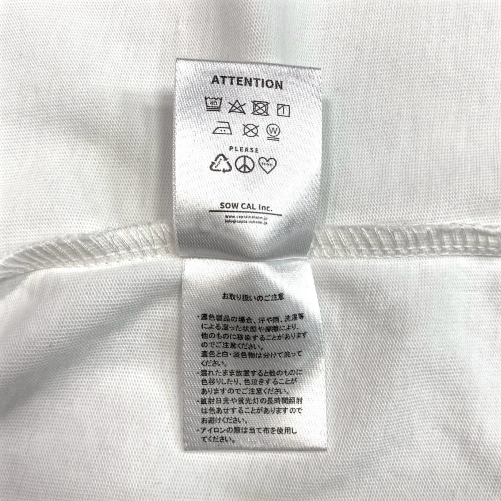 CAPTAINS HELM - Y.W.R.A. LS TEE (WHITE) / オリジナル CAPTAINS HELM - Y.W.R.A. LS TEE (WHITE) / オリジナル