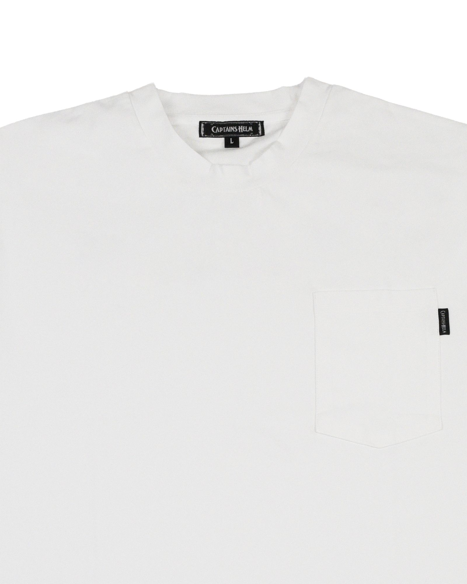 LIGHT&DRY SUMMER TEE (WHITE) / ドライ ストレッチ ポケット Tシャツ