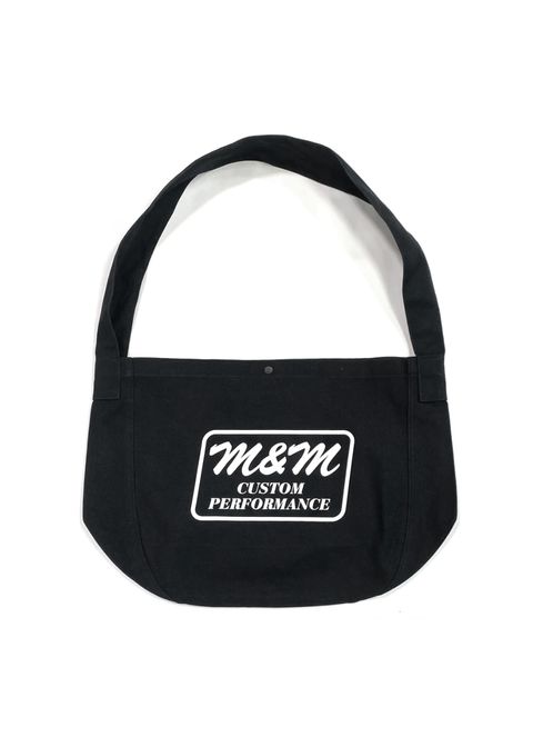 HEAVY CANVAS NEWS PAPER BAG (BLACK) / ヘビー キャンバス ニュースペーパー バッグ