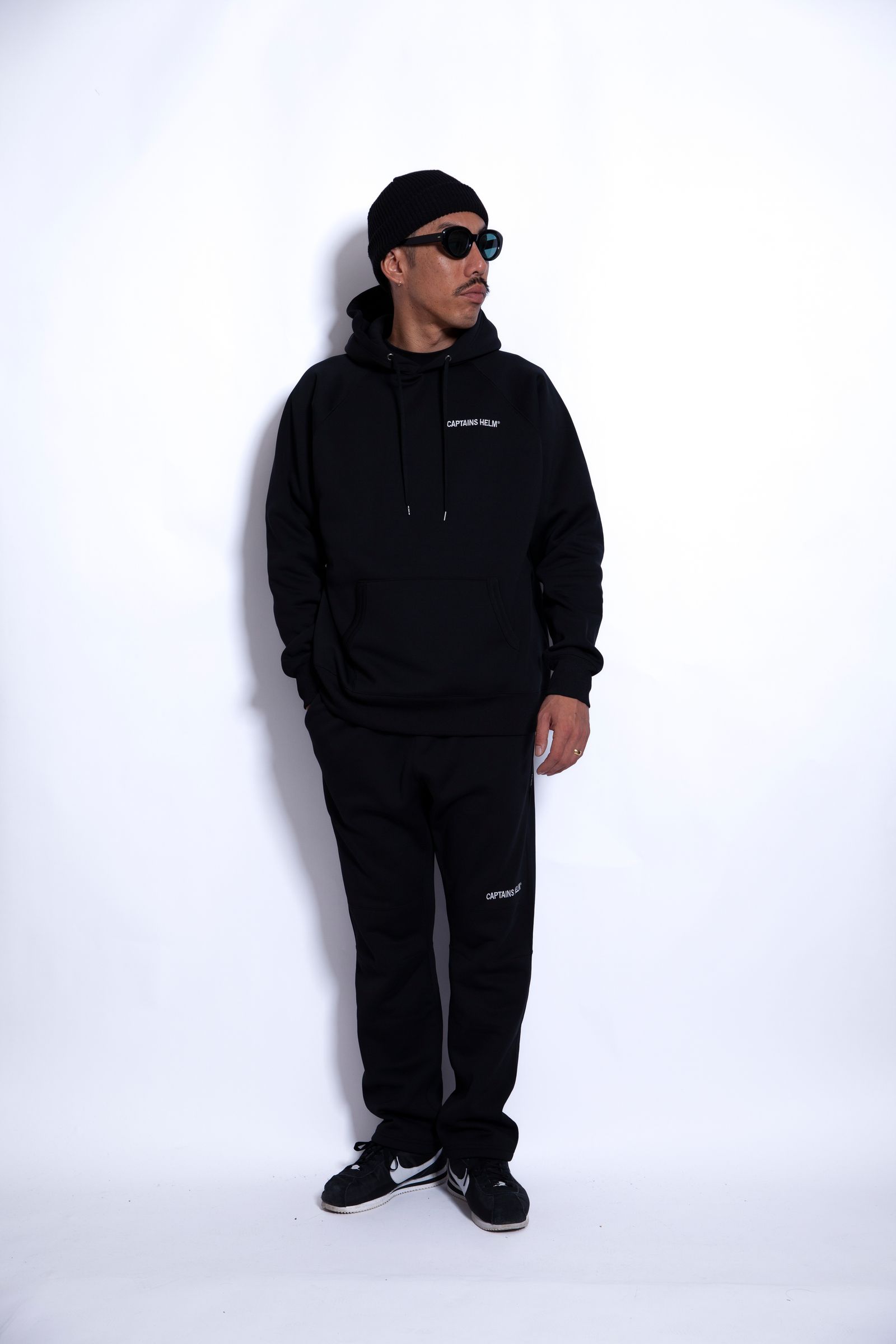 PLEASURE SEEKERS TECH PANTS (BLACK) / セットアップ テック パンツ / セットアップ可能