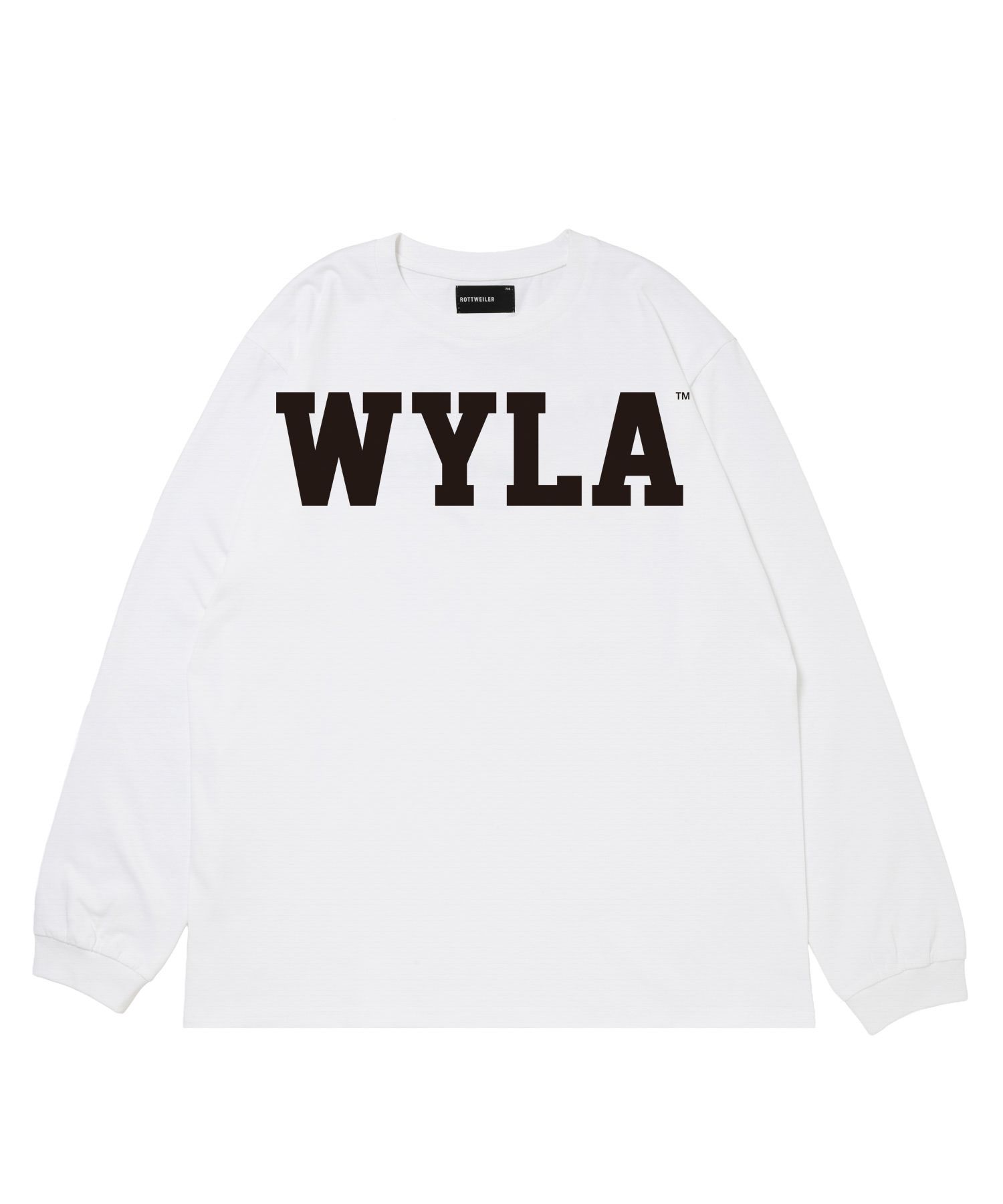 COLLEGE LSTEE (WHITE) / プリント Tシャツ