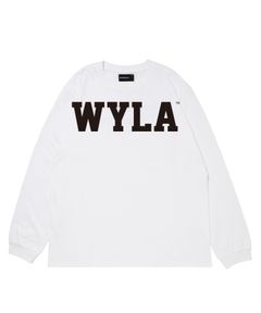 COLLEGE LSTEE (WHITE) / プリント Tシャツ