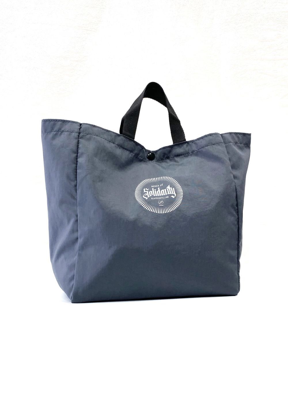 NYLON MINI TOTE BAG (CHARCOAL) / オリジナル ミニトートバッグ