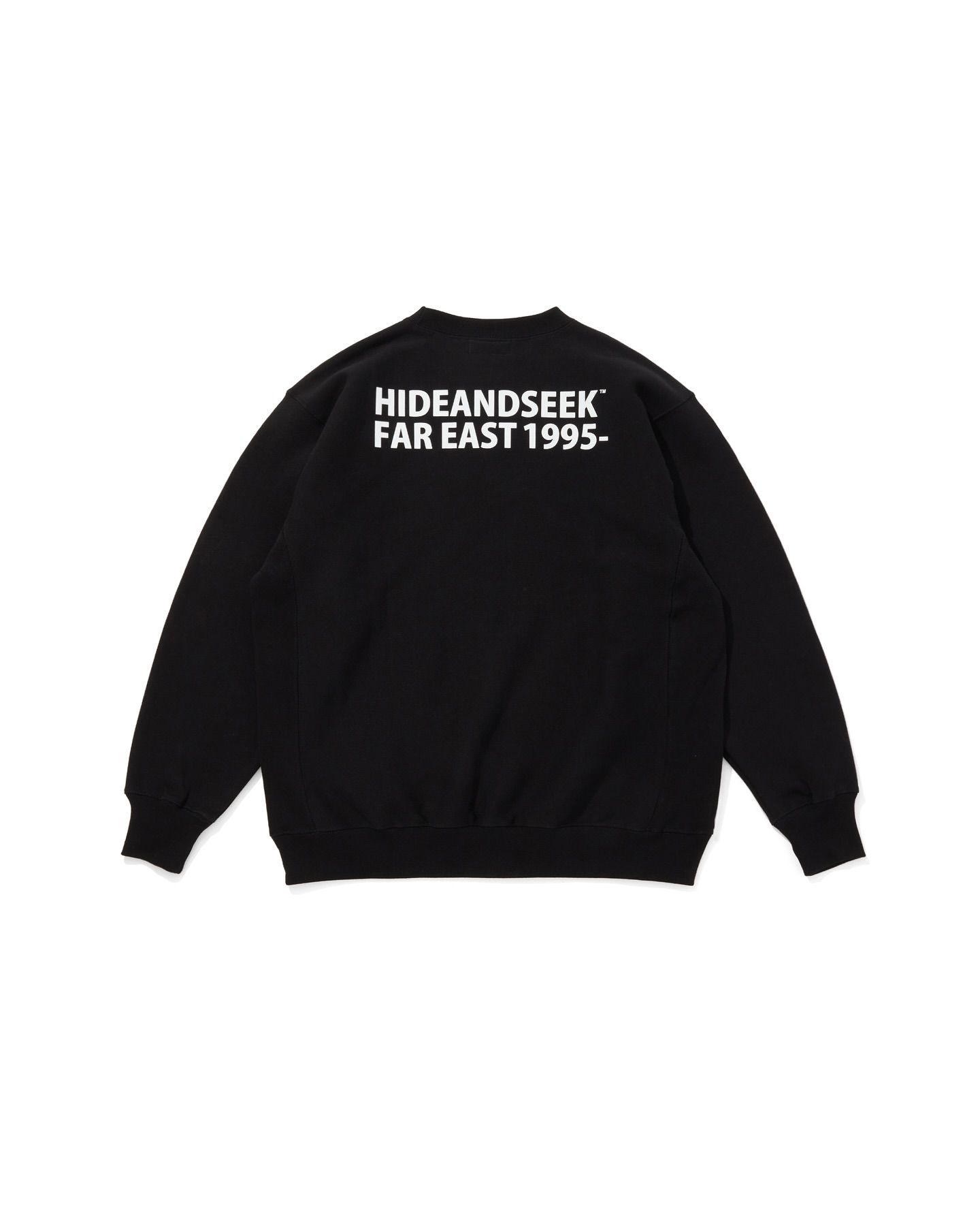 Logo Sweat Shirt (BLACK) / ロゴ クルーネック スウェット