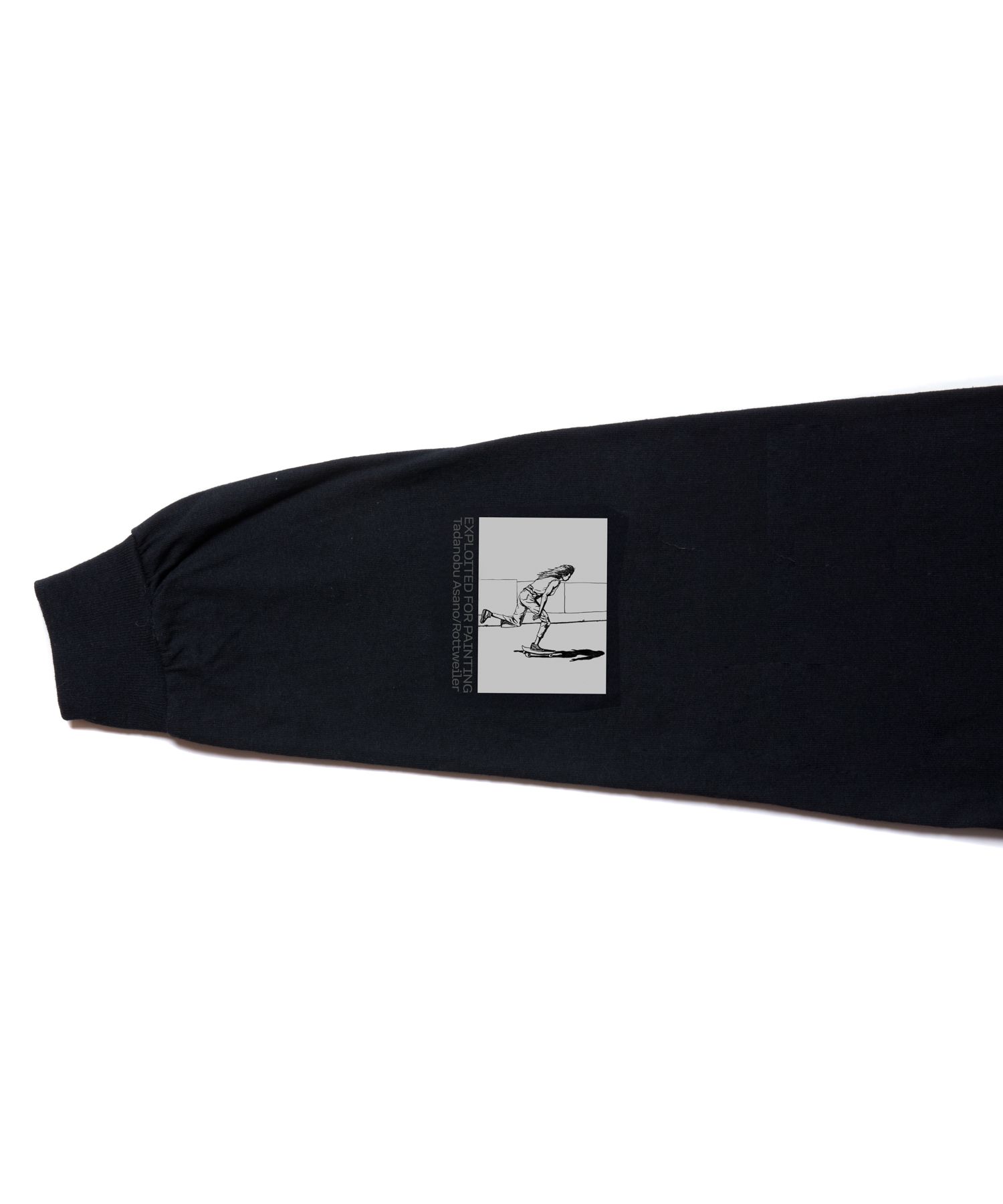 × Tadanobu Asano BICYCLE LS TEE (BLACK) / 浅野忠信 コラボロンT (バイシクル)