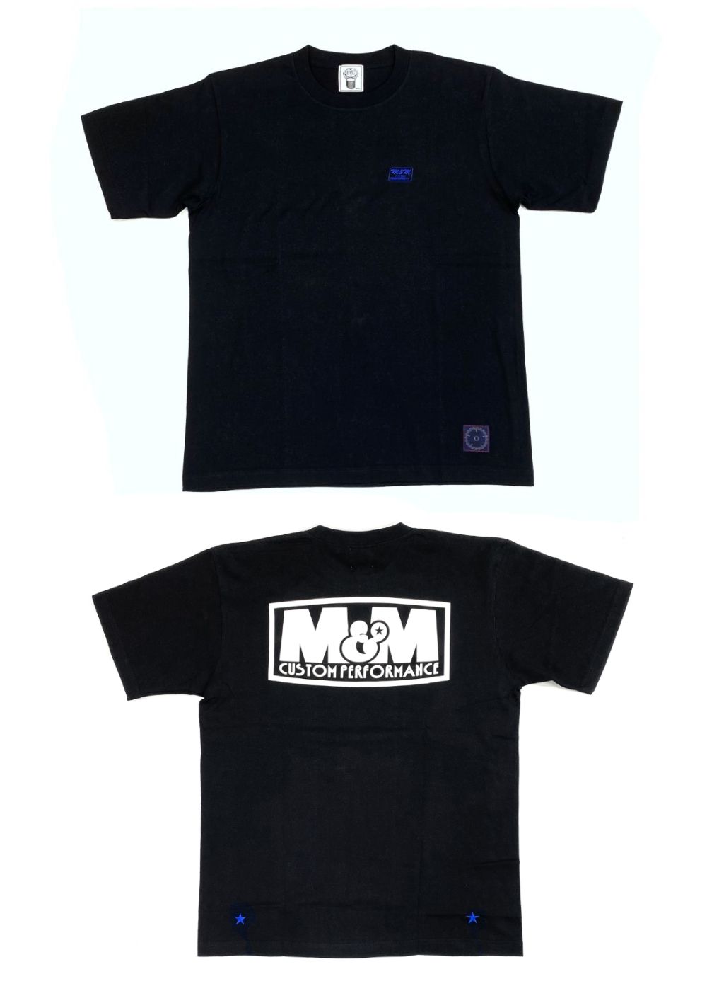 M&M CUSTOM PERFORMANCE - PRINT S/S TEE (BLACK) / ロゴ バックプリントT | LOOPHOLE