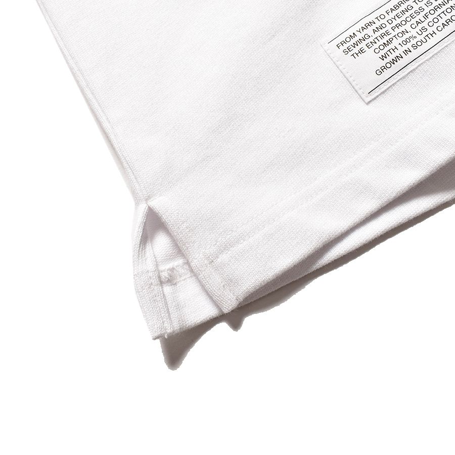 Heavy weight Loose Fit T-SH (WHT) / BTSA コラボ Tシャツ