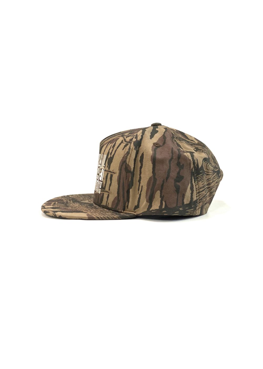 Original Trucker CAP (CAMO) / 西浦徹 コラボ ロゴ 刺繍 キャップ