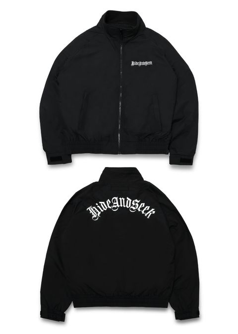 Nylon Zip Jacket (BLACK) / フリースライナー トラックジャケット