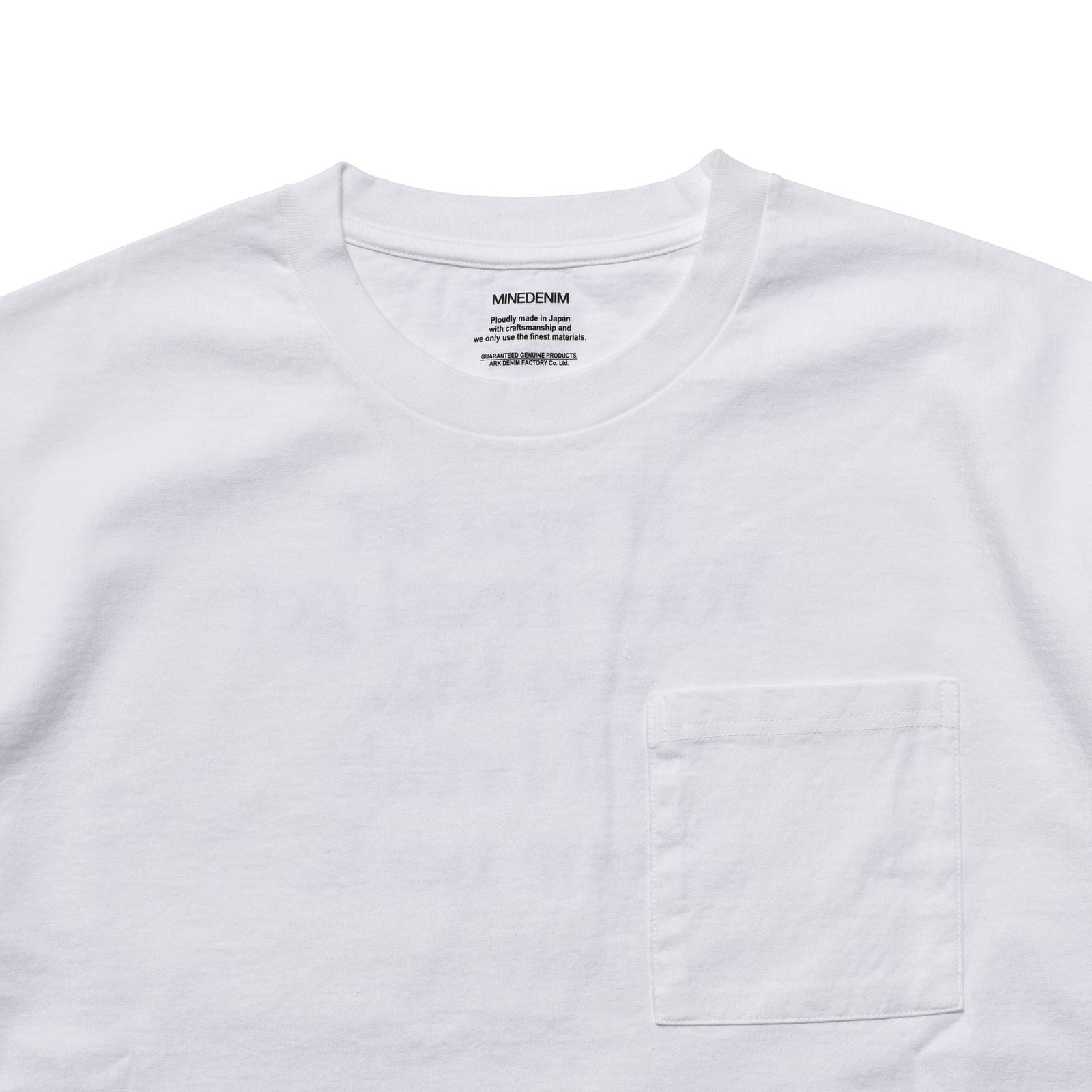 It'll Break Your Neck T-SH (WHT) / オリジナル プリント ポケット Tシャツ