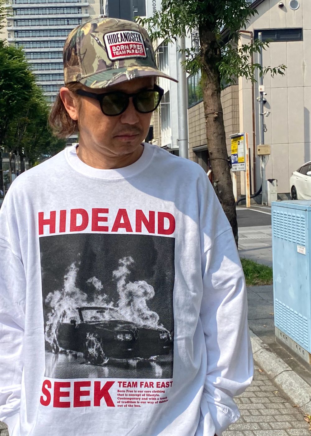 Team Far East Mesh Cap (TREE CAMO) / ワッペン メッシュキャップ
