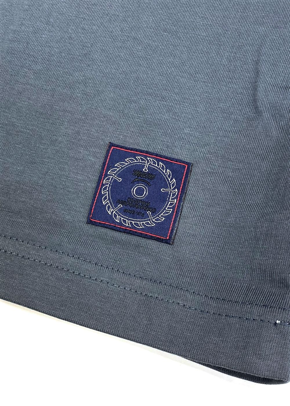 PRINT TEE (S.GRAY) / ロゴ プリント Tシャツ