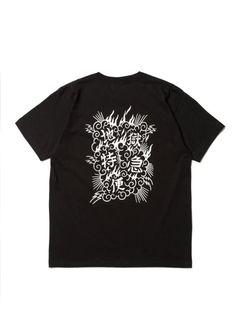 ×DELIVERYHELLS×HQ TEE (WHITE) / ×デリバリーヘルズ×HQ 3コラボレーションT