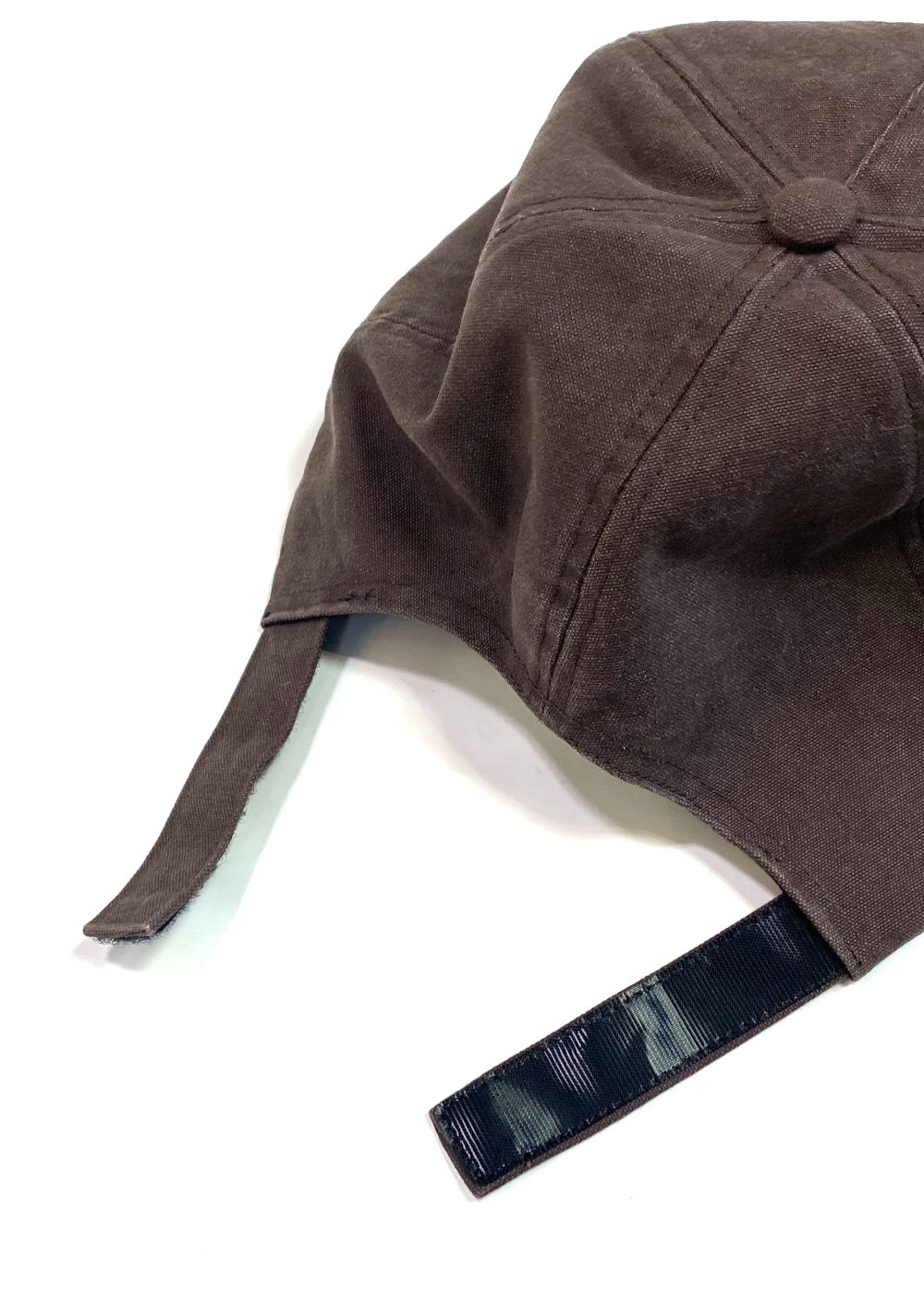 【ラスト1点】1995 OX Baseball CAP (Washed) (BROWN) / ロゴ刺繍 ダッドキャップ