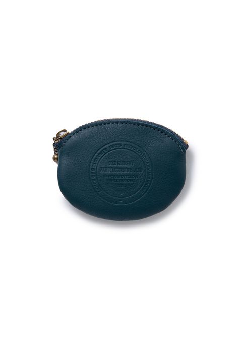 LEATHER COIN CASE (NAVY) / レザー コインケース