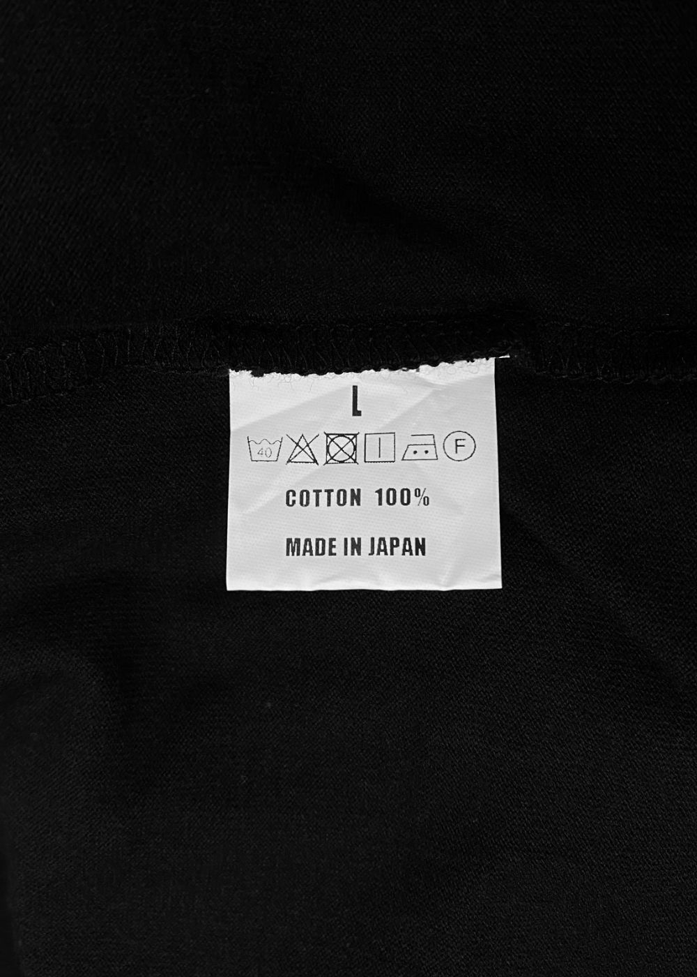 EMBLEM LOGO L/S TEE (BLACK) / エンブレム ロング Tシャツ